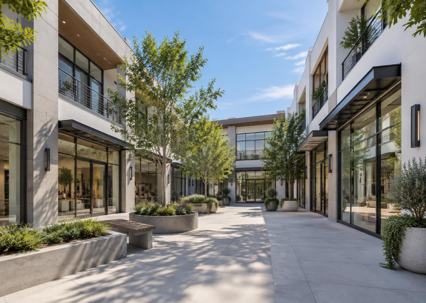 Illustrative commercial architecture; not a photograph of this CP3 project
